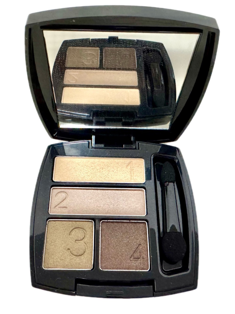 Avon Eyeshadow Quad Gilded Metallics Mirrored Compact New